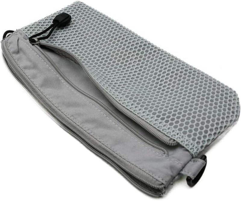 Daiso Multipurpose Pouch -L Fastener- Grey - Image 3